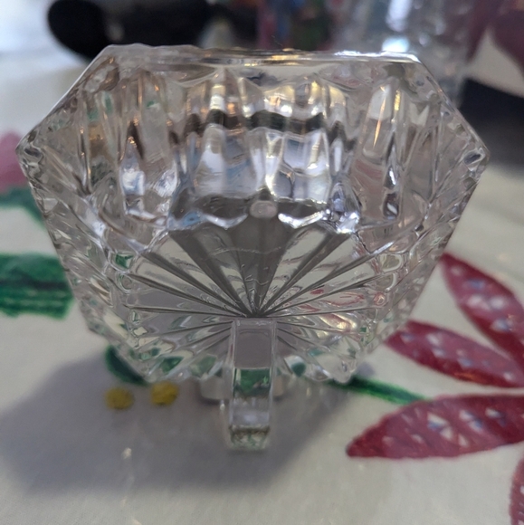 Vintage crystal legends clock by godinger - Picture 2 of 3